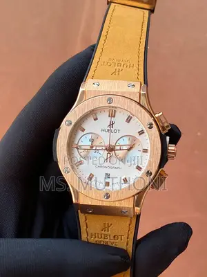 Battery Powered Hublot Chronograph Gents