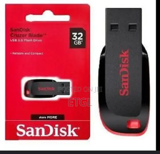 Sandisk Cruzer Blade 2.0 32gb Flash Drive