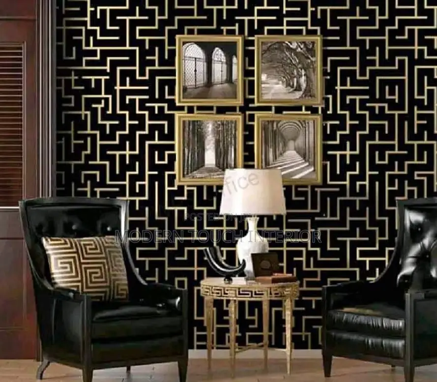 Black and Gold Wallpaper