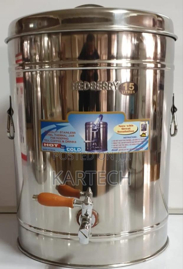 Redberry Premium Range S.Steel Insulated Tea Urn 15 Litres