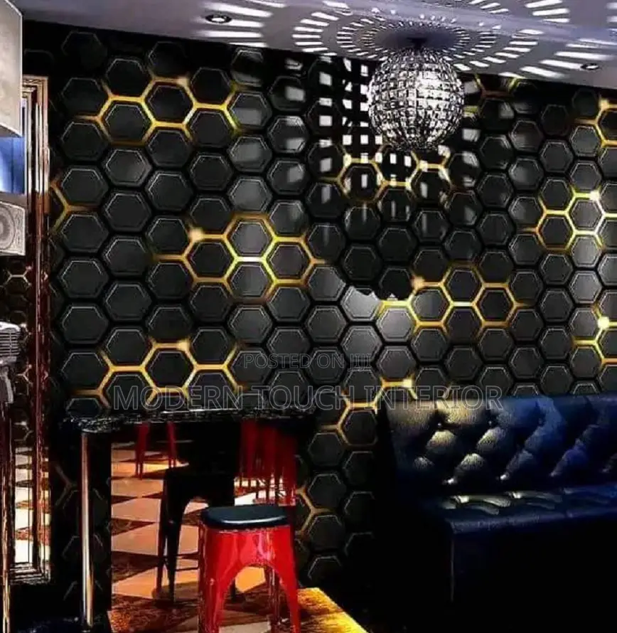 3D Yellow Wallper