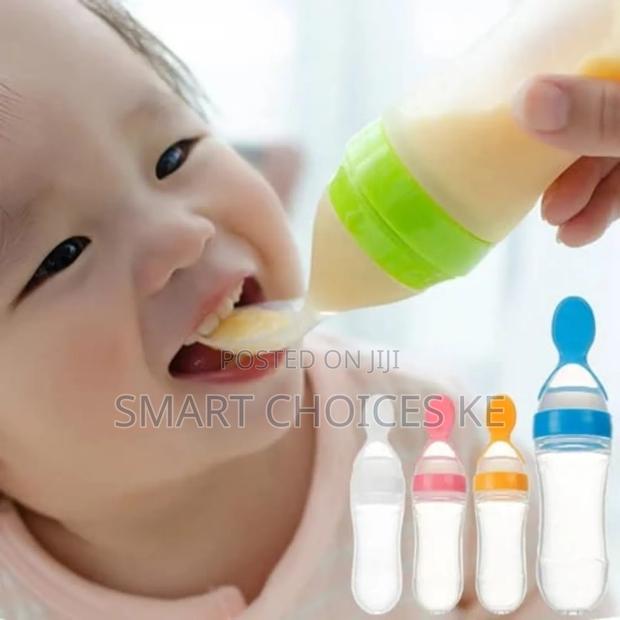 Silicone Squeeze Bottle Spoon/ Silicone Spoon Feeder - thumbnail 4