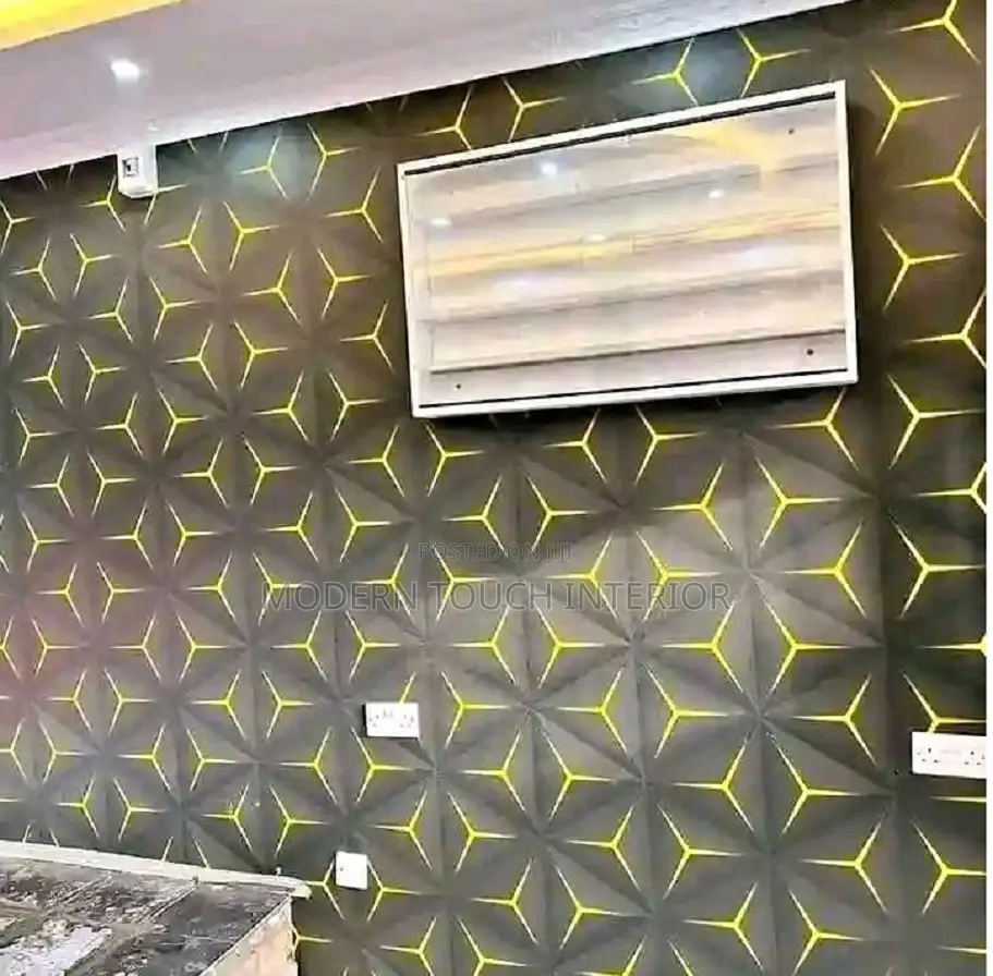 Yellow 3D Wallpaper