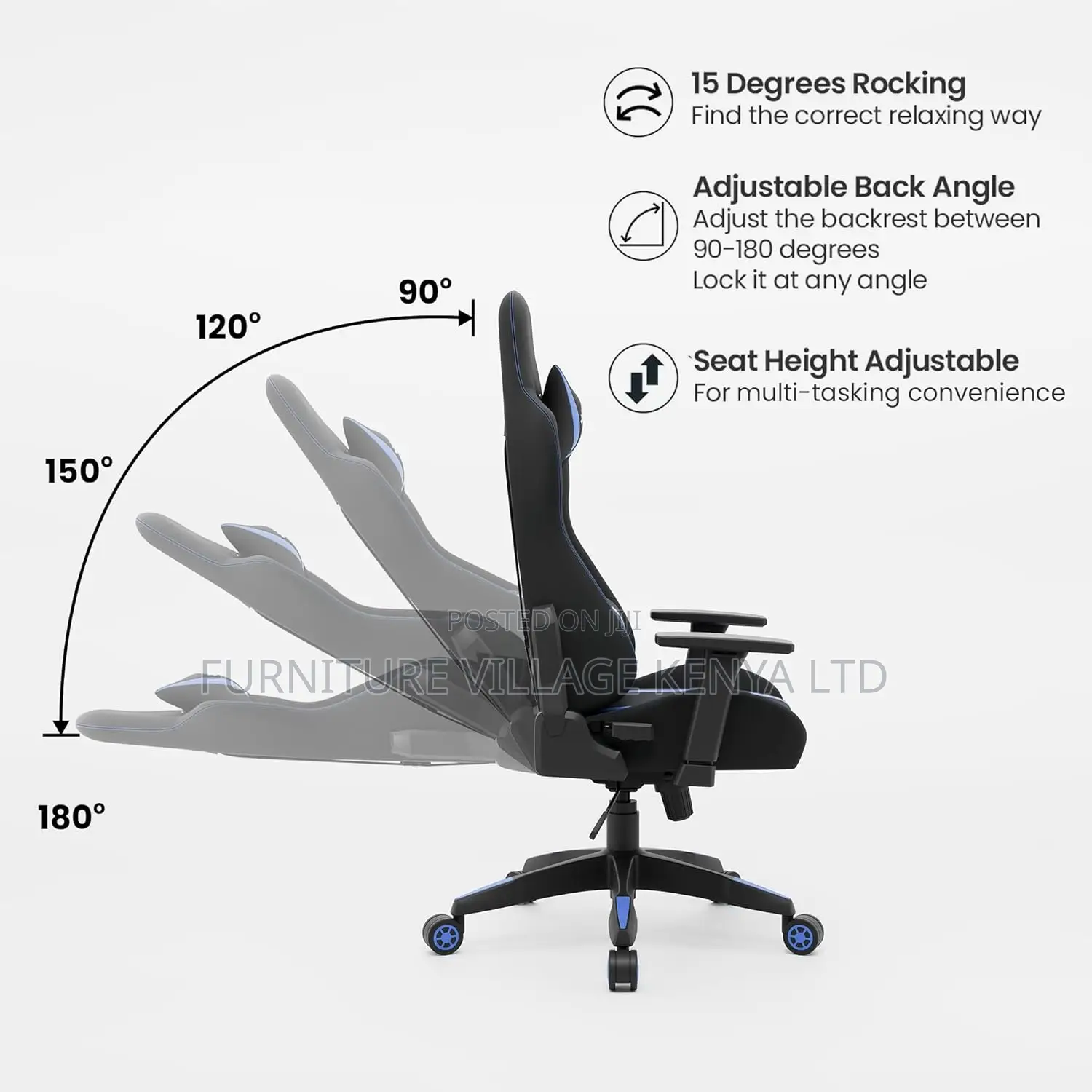 Beast Racing Edition Ergonomic Gaming Chair