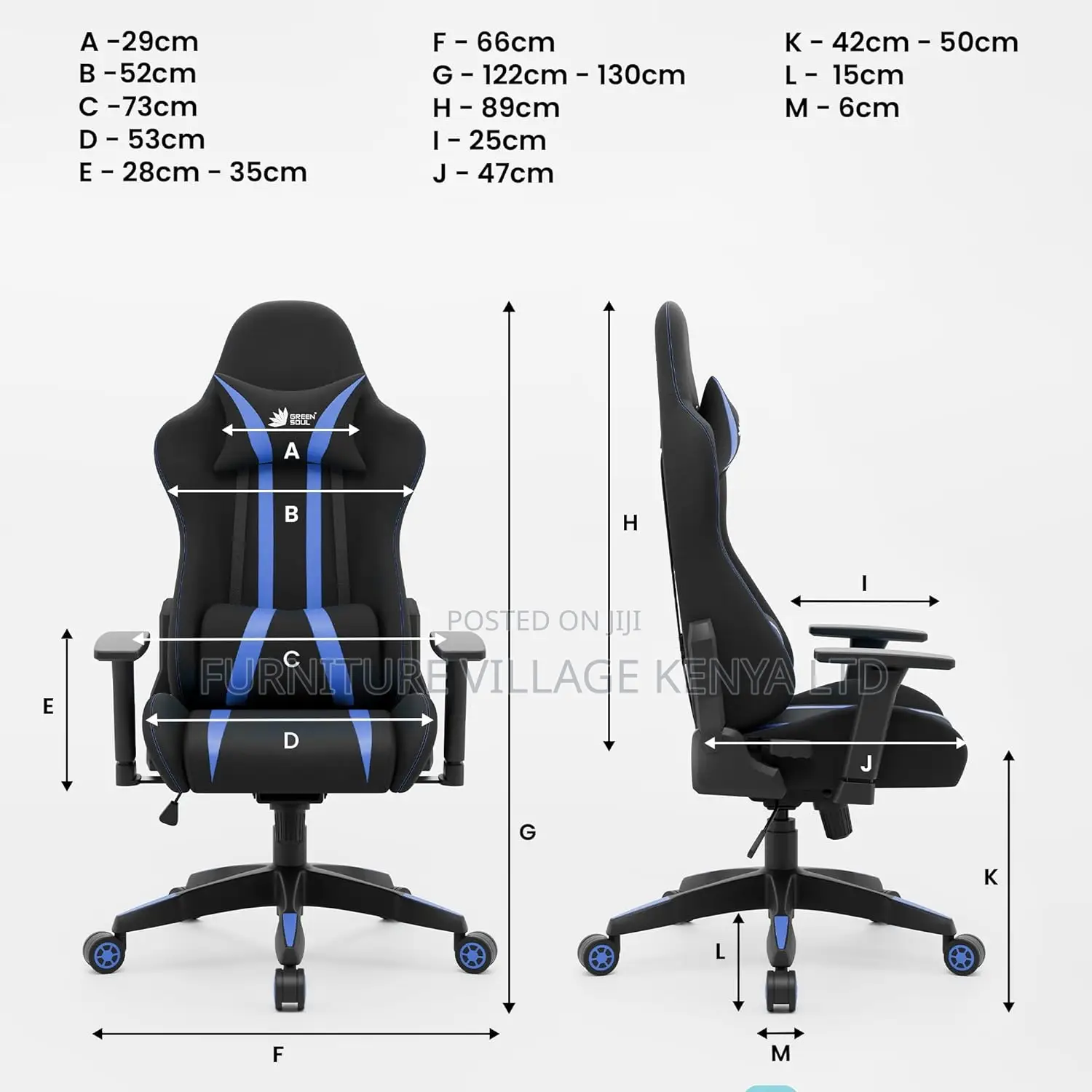 Beast Racing Edition Ergonomic Gaming Chair