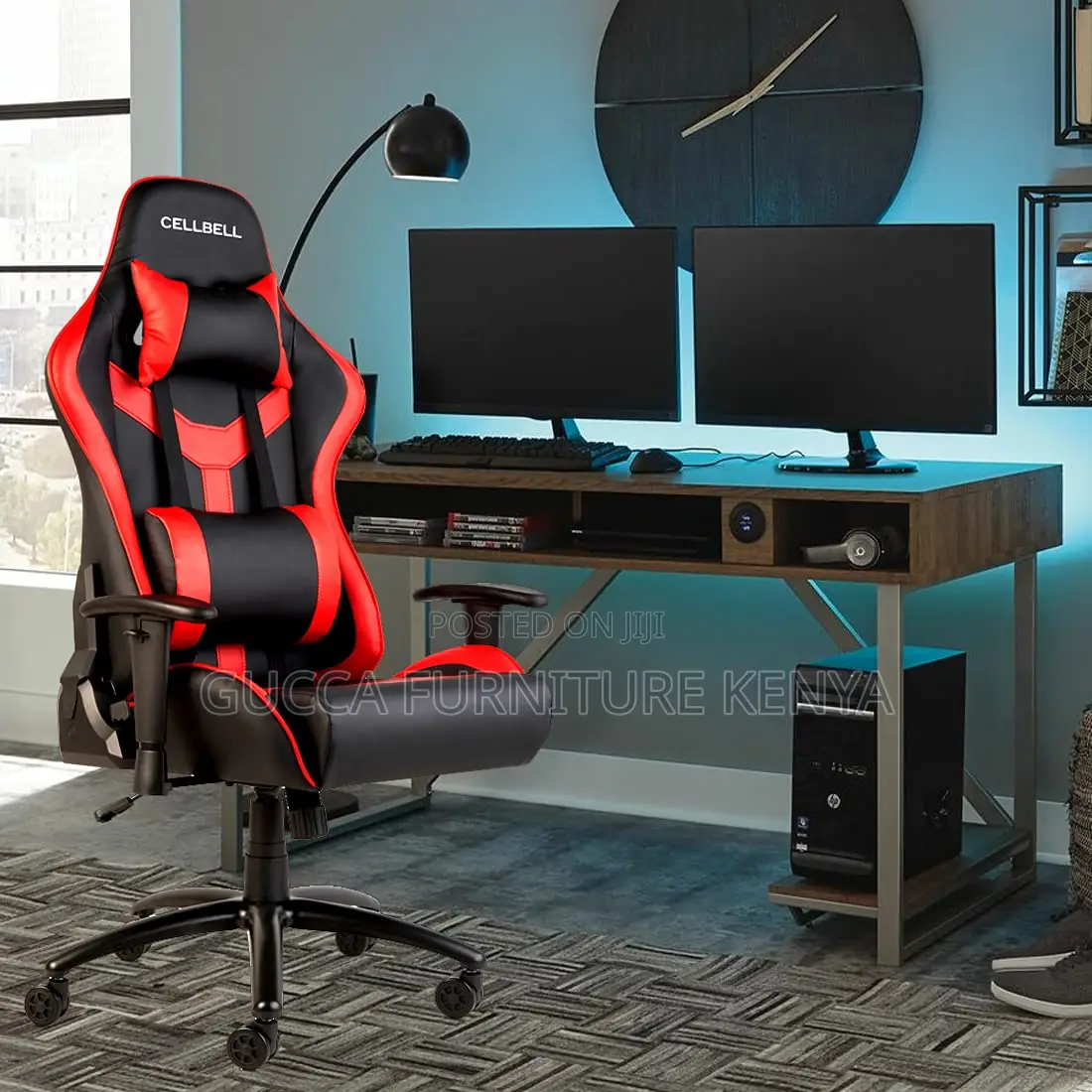 Racing Style Ergonomic High Back Chair