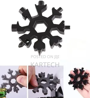 18 in 1 Hand Tool Unique Snowflake Design