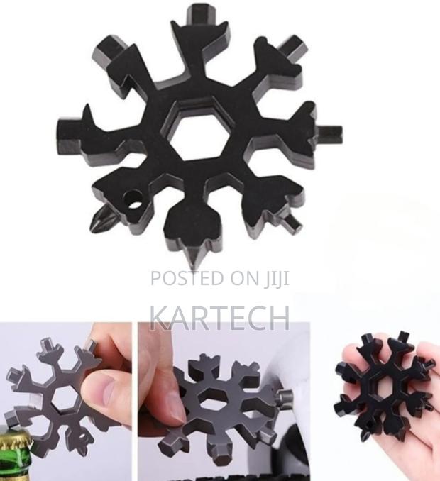 18 in 1 Hand Tool Unique Snowflake Design