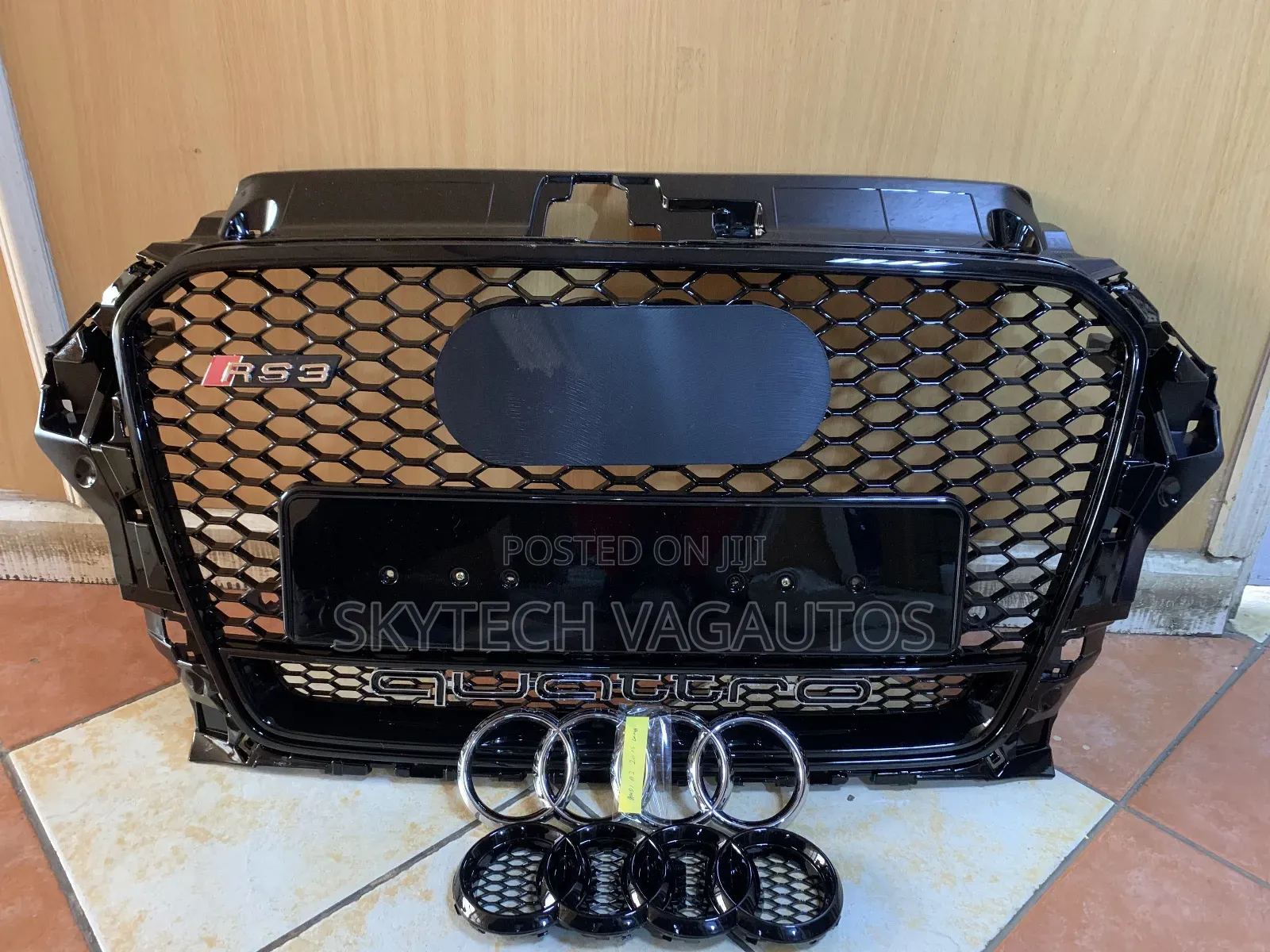 Audi A3 2014 Onwards Honey Cobbed Grill