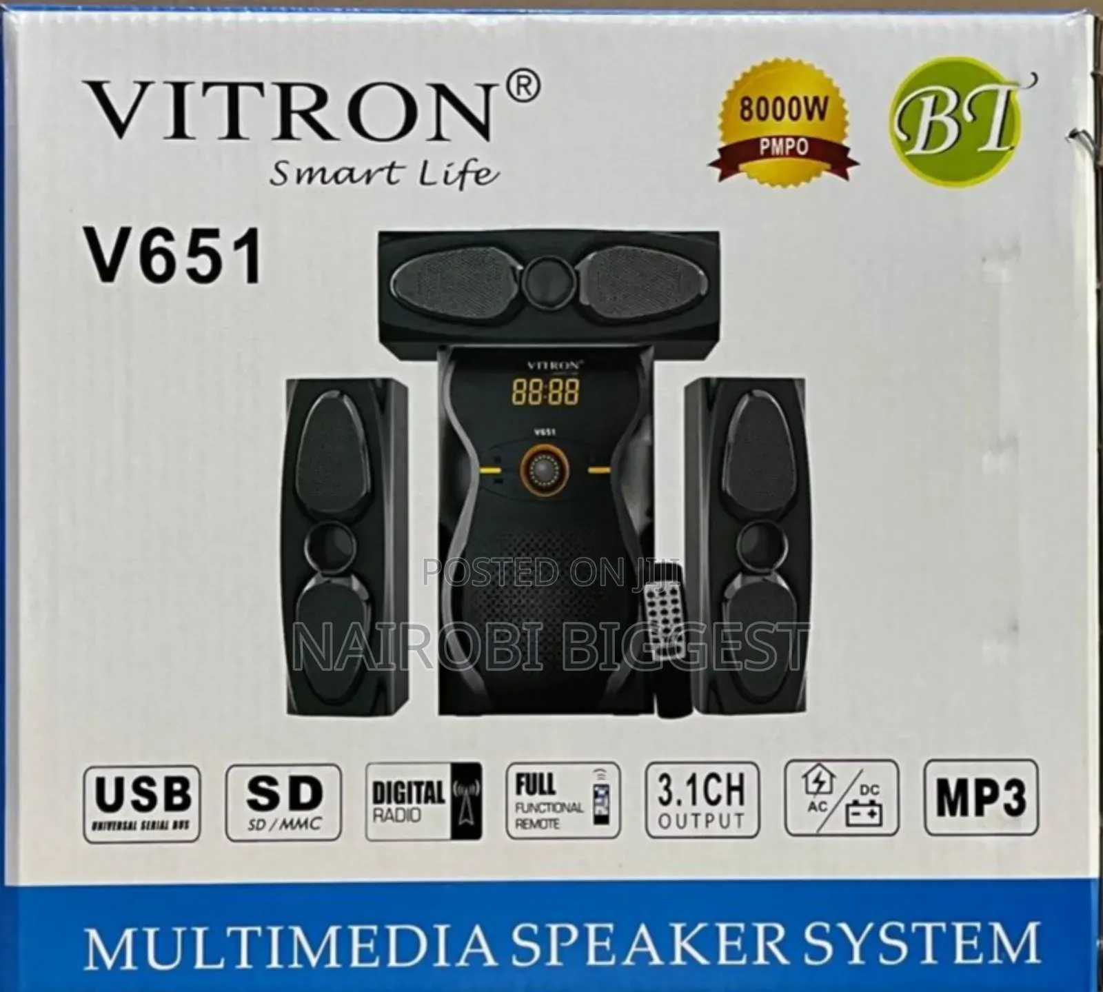 Vitron 3.1ch Woofer System With Good Base