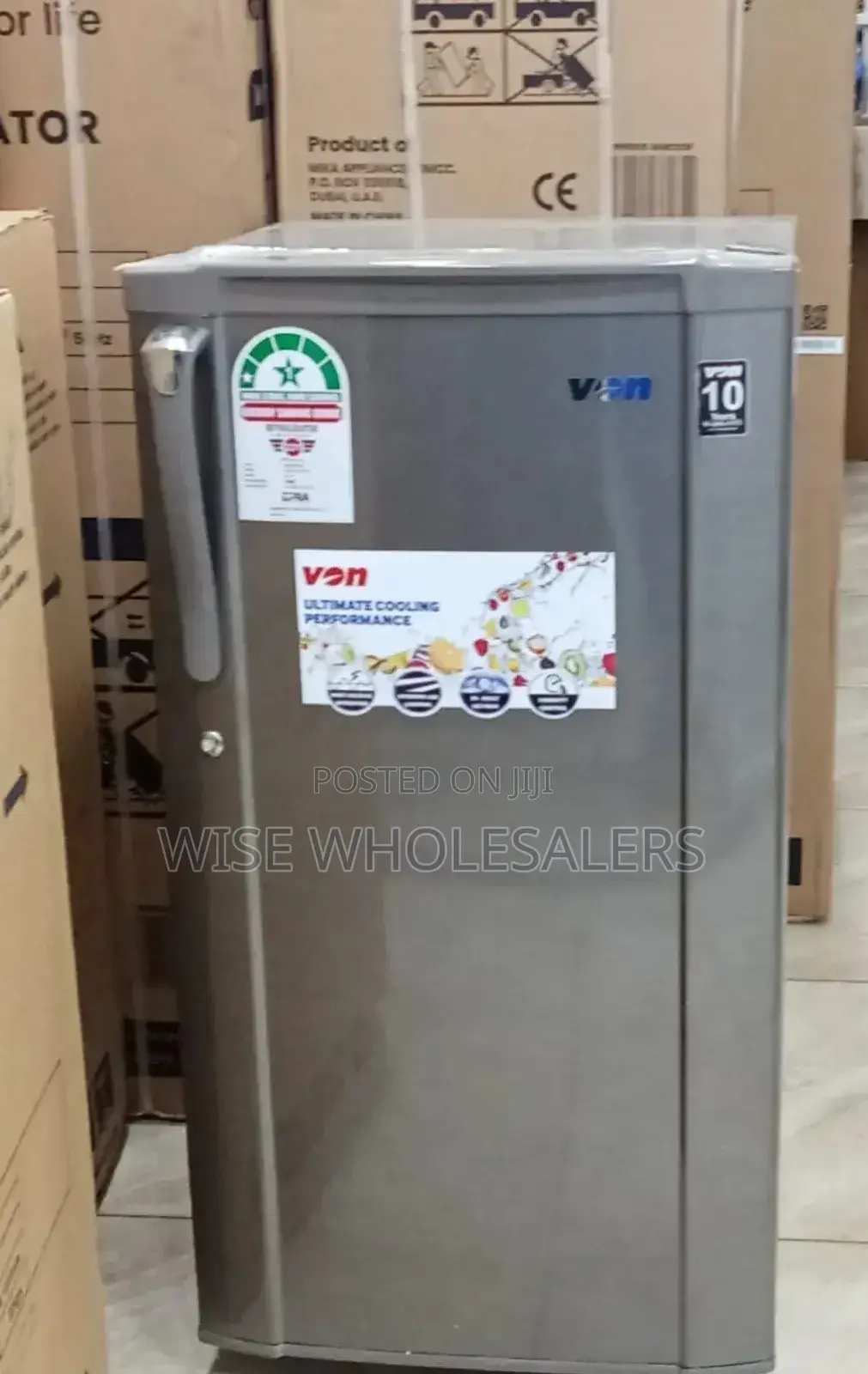 Von Vars-19dhs 166l Fridge
• Available
