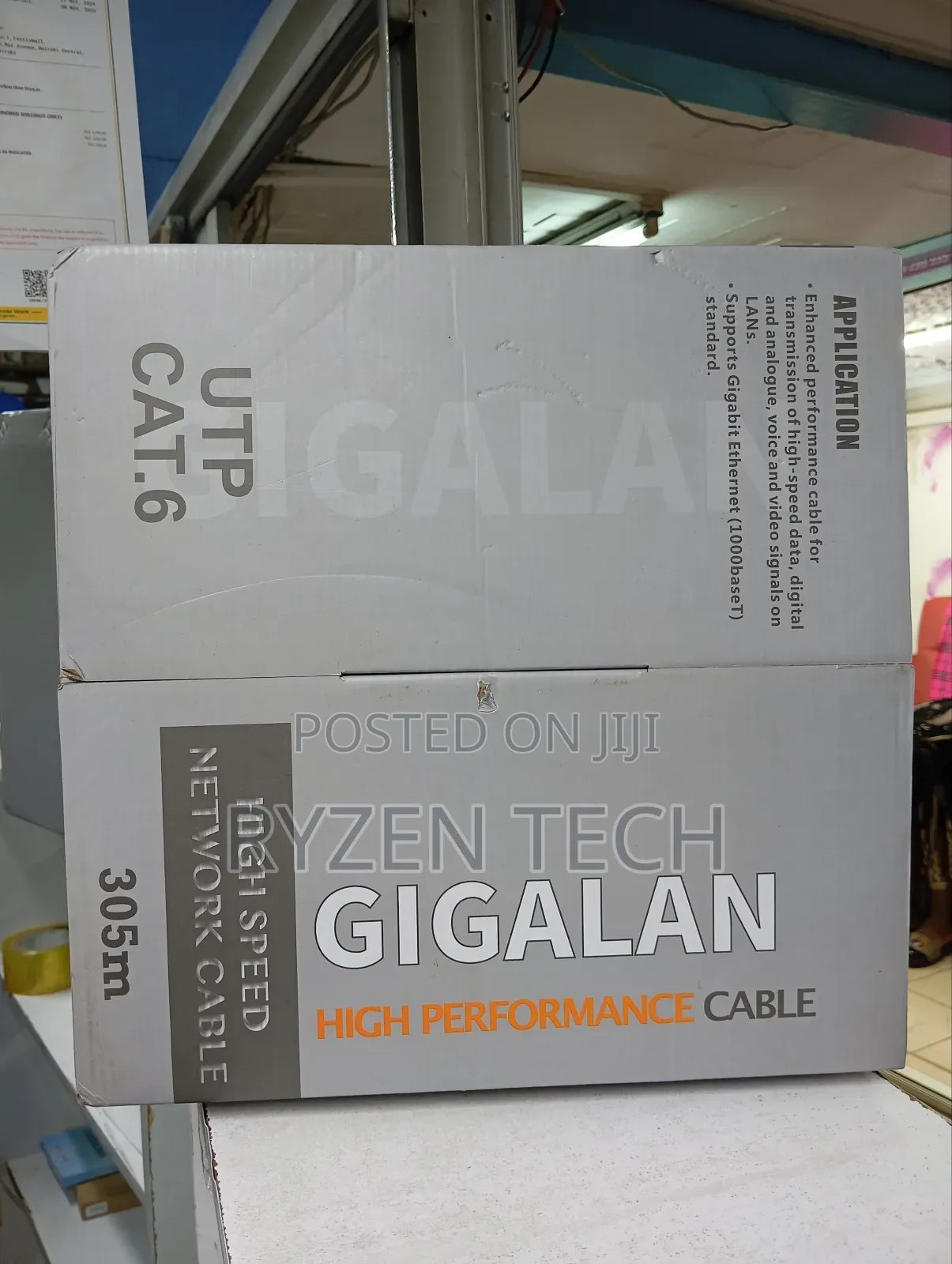 Gigalan Cat 6 Indoor Cable High Speed Network Cablei