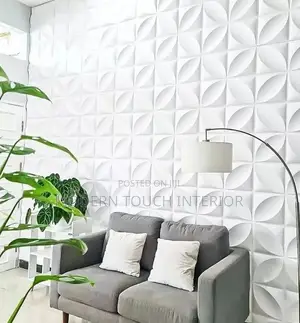 White 3D Wall Panels