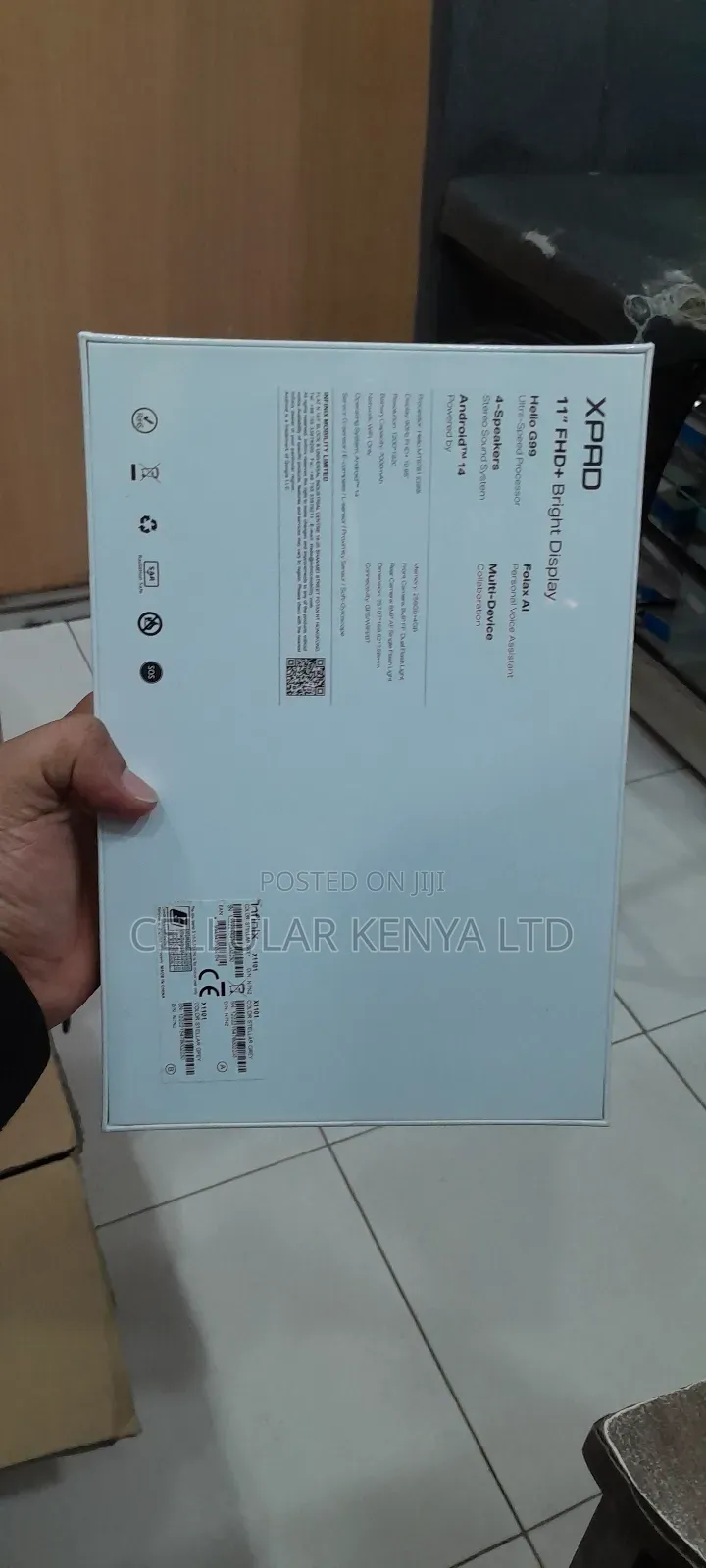 New Infinix Xpad 256 GB Black