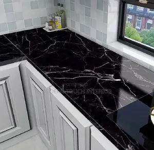 Marble Black Contact Wallpaper