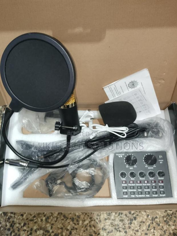 Condenser Mic for Podcast /Studio Recording With Suspension - main view