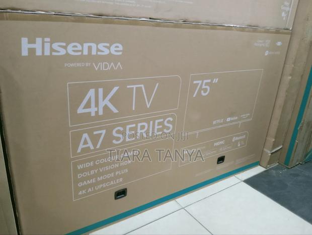 Hisense 75" A7 Smart Frameless Tv - main view