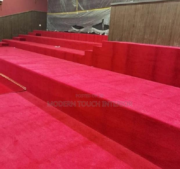 Red Pulpit Delta Wall to Wall Carpet