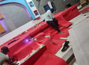 Red Church/Office Delta Wall to Wall Carpet