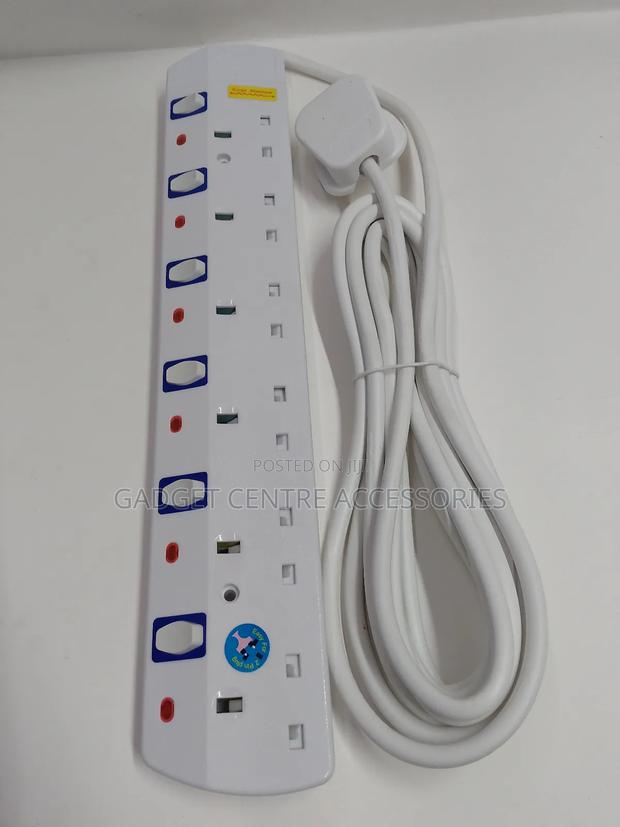 Best Quality 6way Surge Protector Extension - thumbnail 2