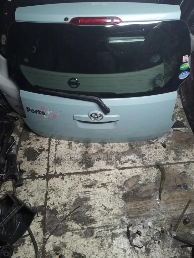 Boot Lid Toyota Porte New Model Ncp141