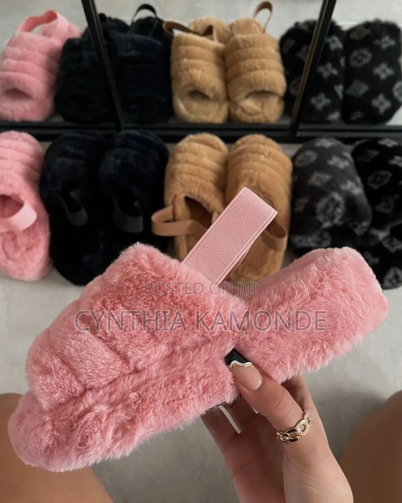 Cute Fluffy Sandals