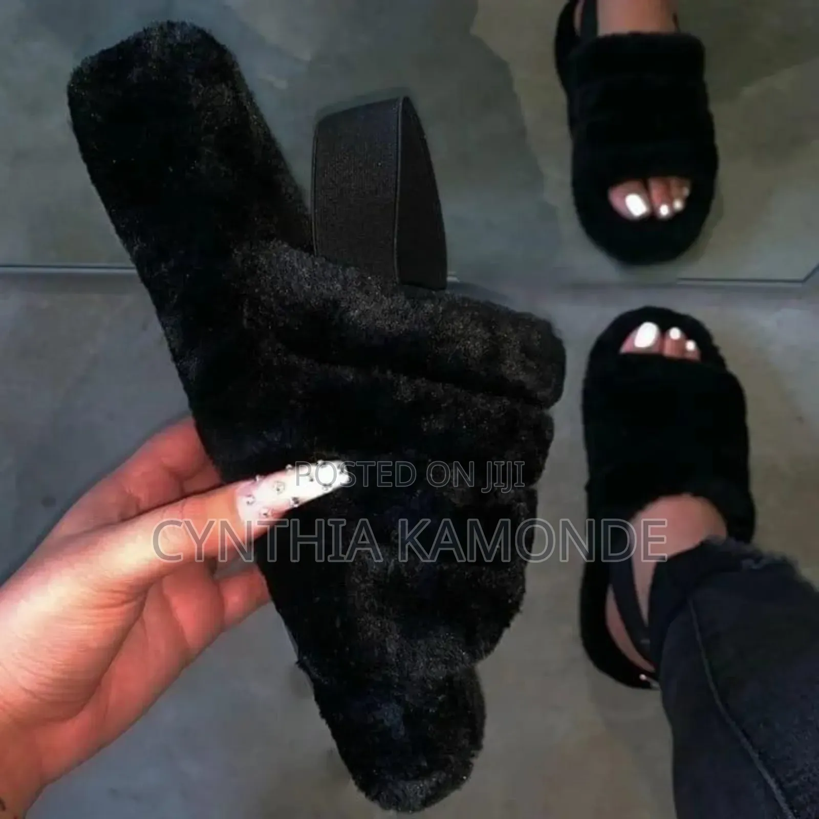 Cute Fluffy Sandals