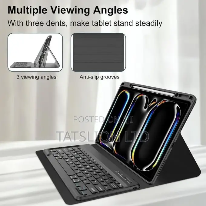 iPad Pro 13 Inch Case With Keyboard (M4) 2024 Cover