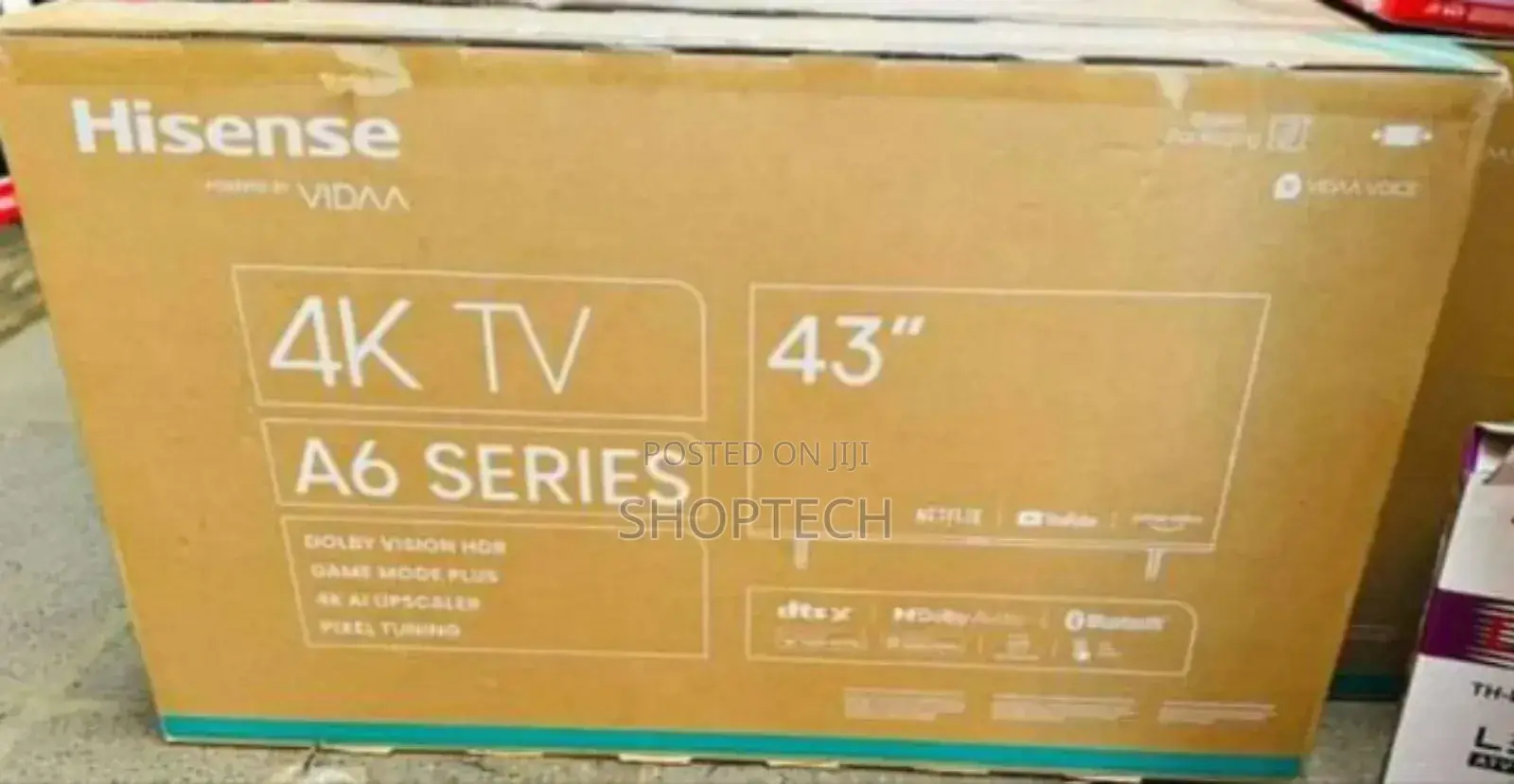 Hisense 43" Android Frameless With BT
