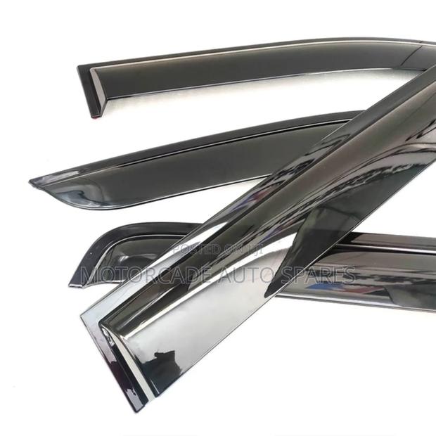 Toyota Landcruiser Prado J120 Window Visors/Windbreakers