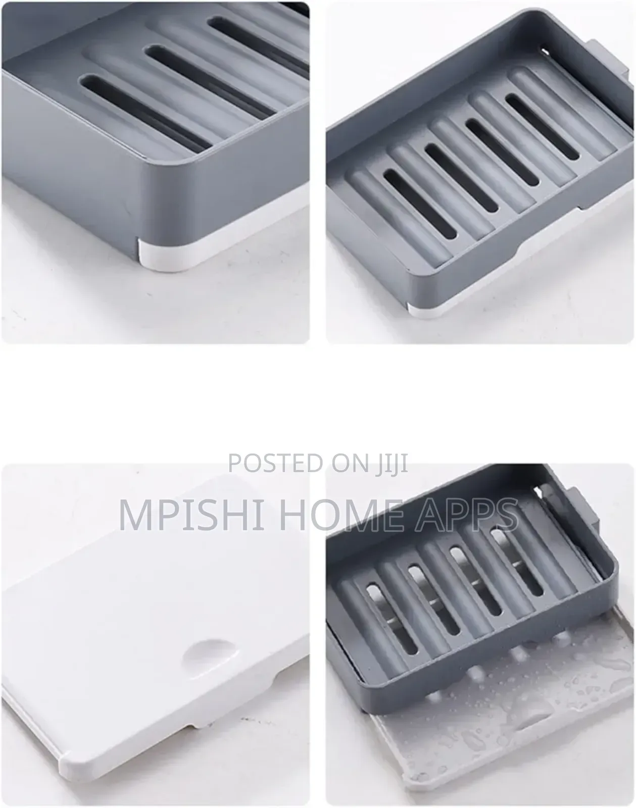Rotary Drawer Type 2in1 Soap Holder + Bath Towel Holder