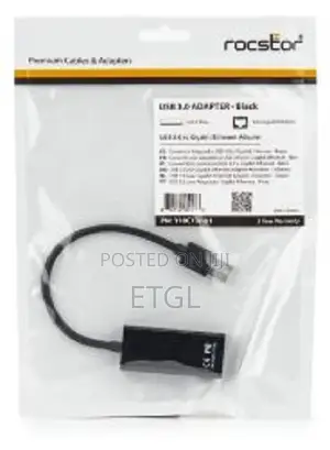 USB 3.0 To RJ45 Gigabit Ethernet Adapter