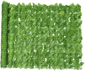 Artificial Privacy Fence- Light Green