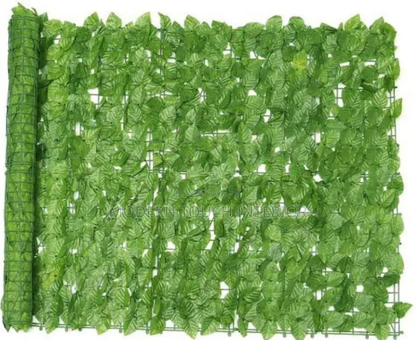 Artificial Privacy Fence- Light Green