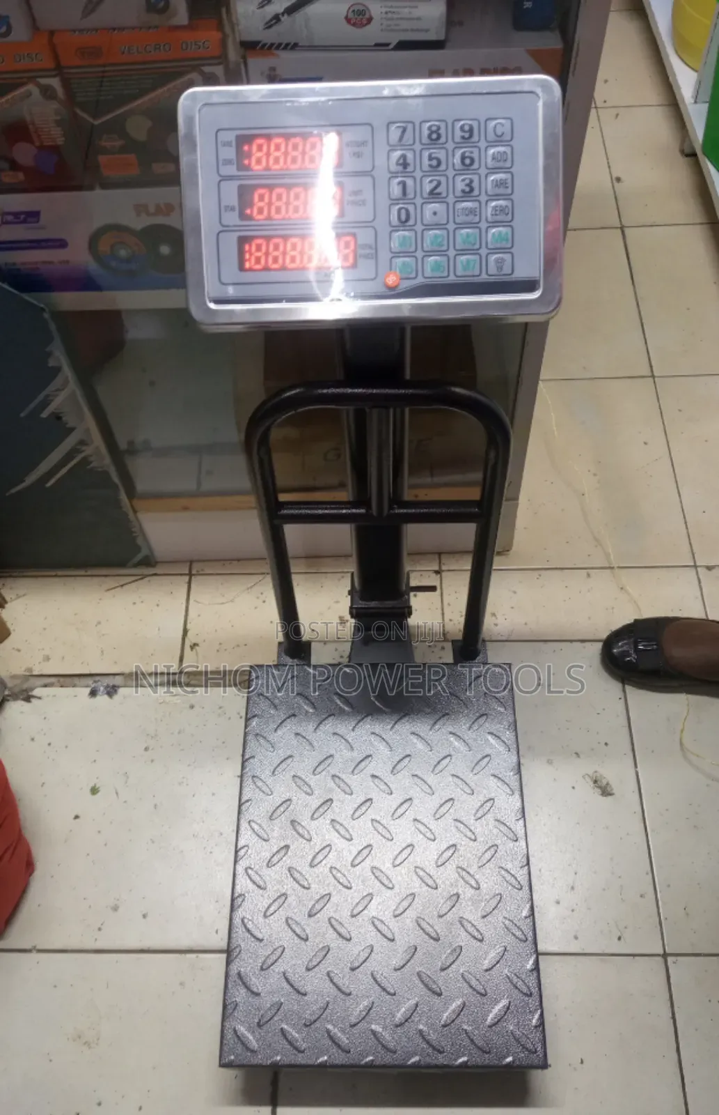 Reliable 150kg Digital Platform Scale TCS Indicator