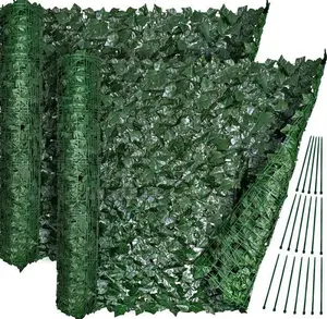 Artificial Leaf Privacy Fence
