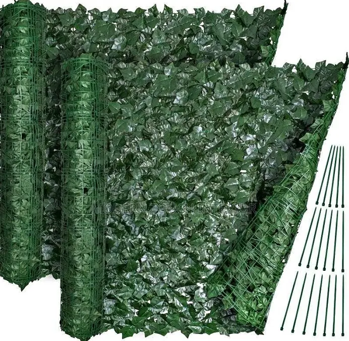 Artificial Leaf Privacy Fence