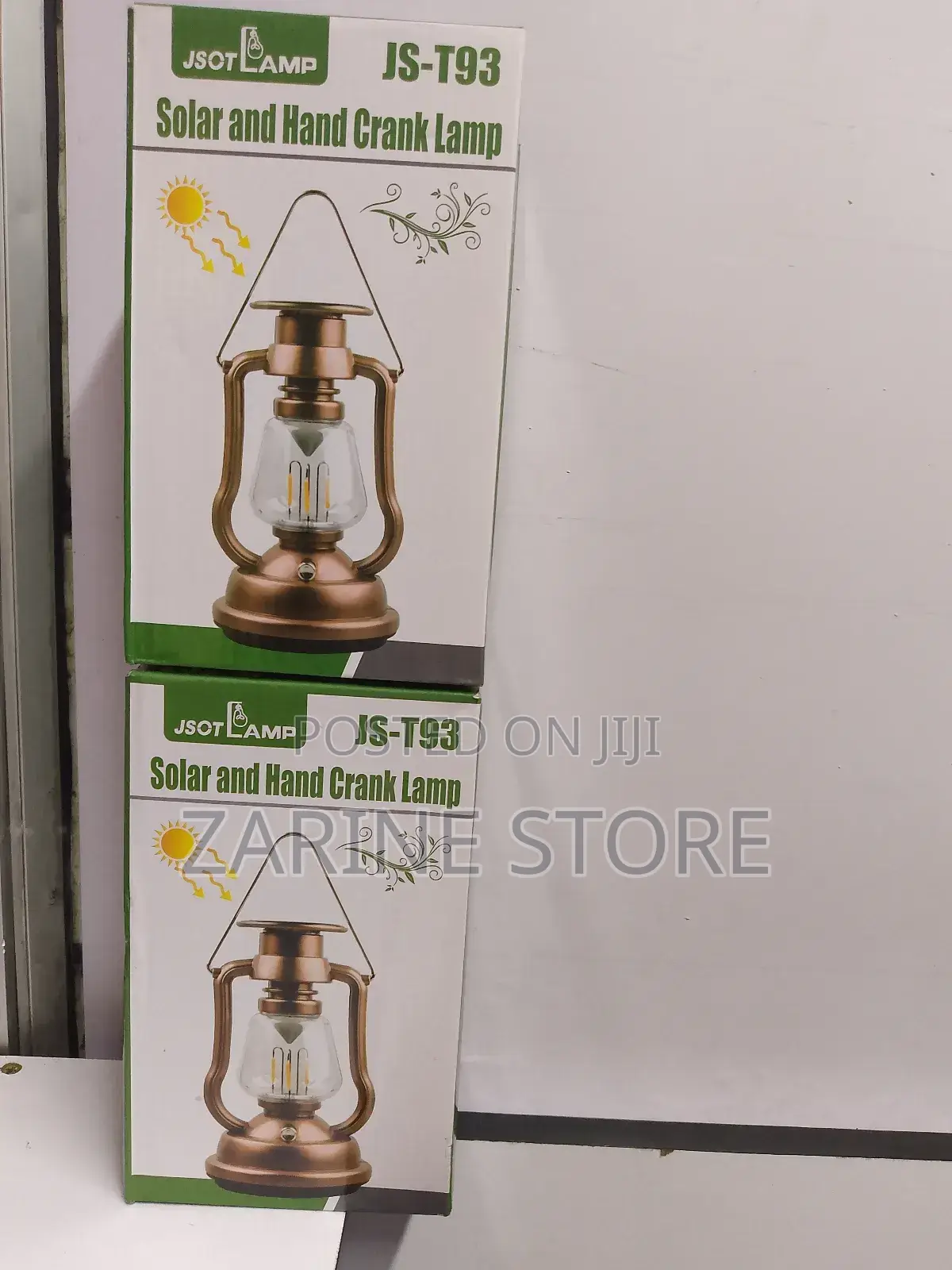 Solar Hand Crank Lamp