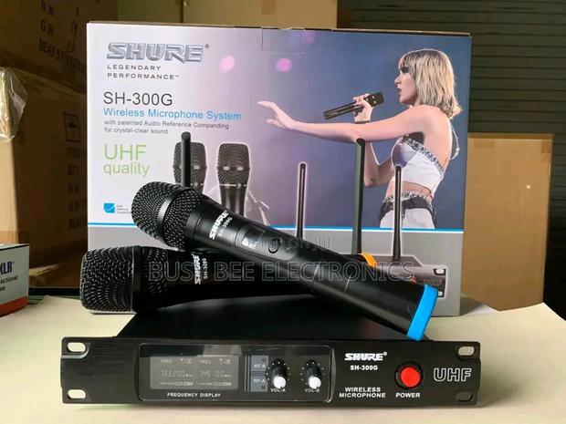 Mic Shure Sh 300 Wireless Dual Handle Vocal - main view