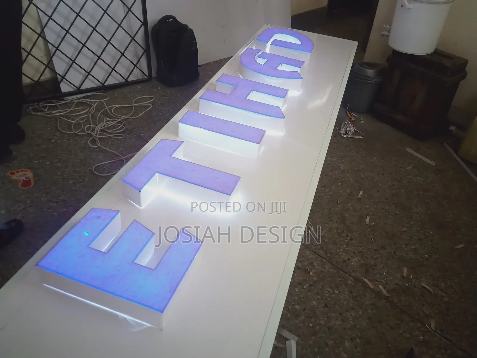 Mpesa Signage | Light Box Banner Mounting
