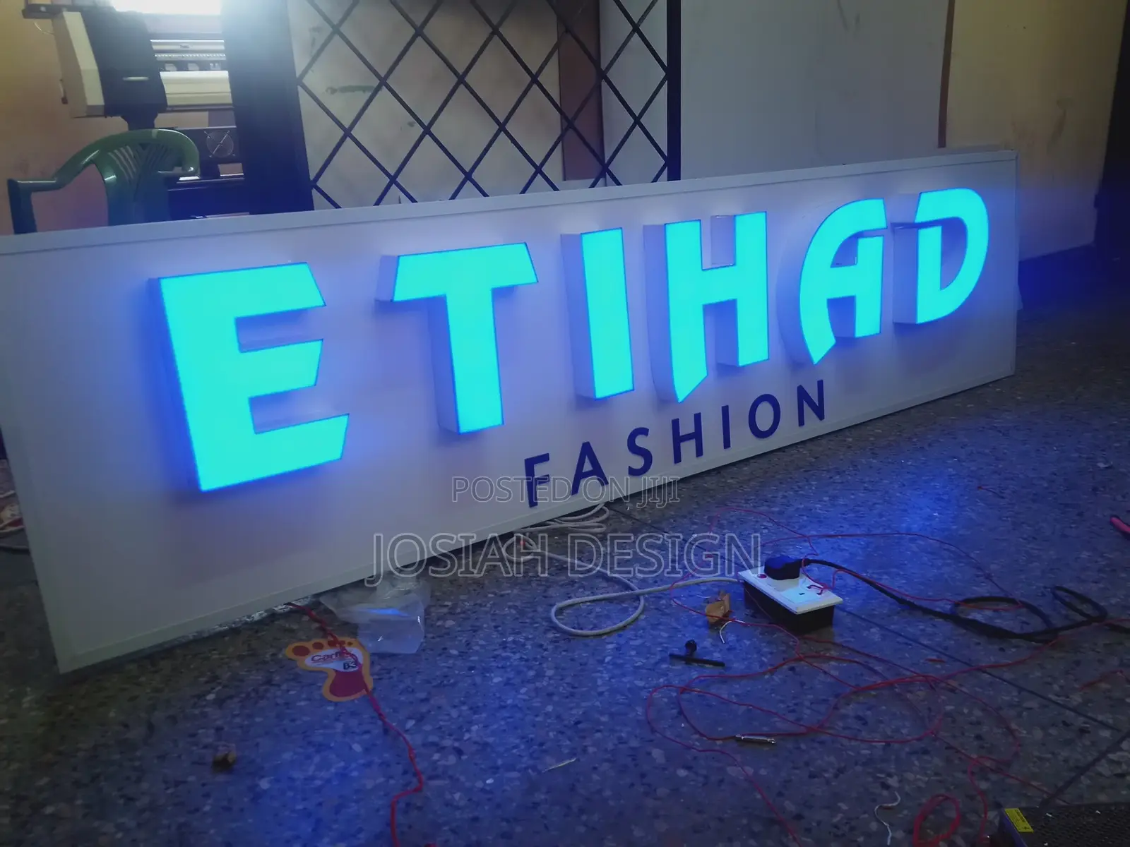 Mpesa Signage | Light Box Banner Mounting