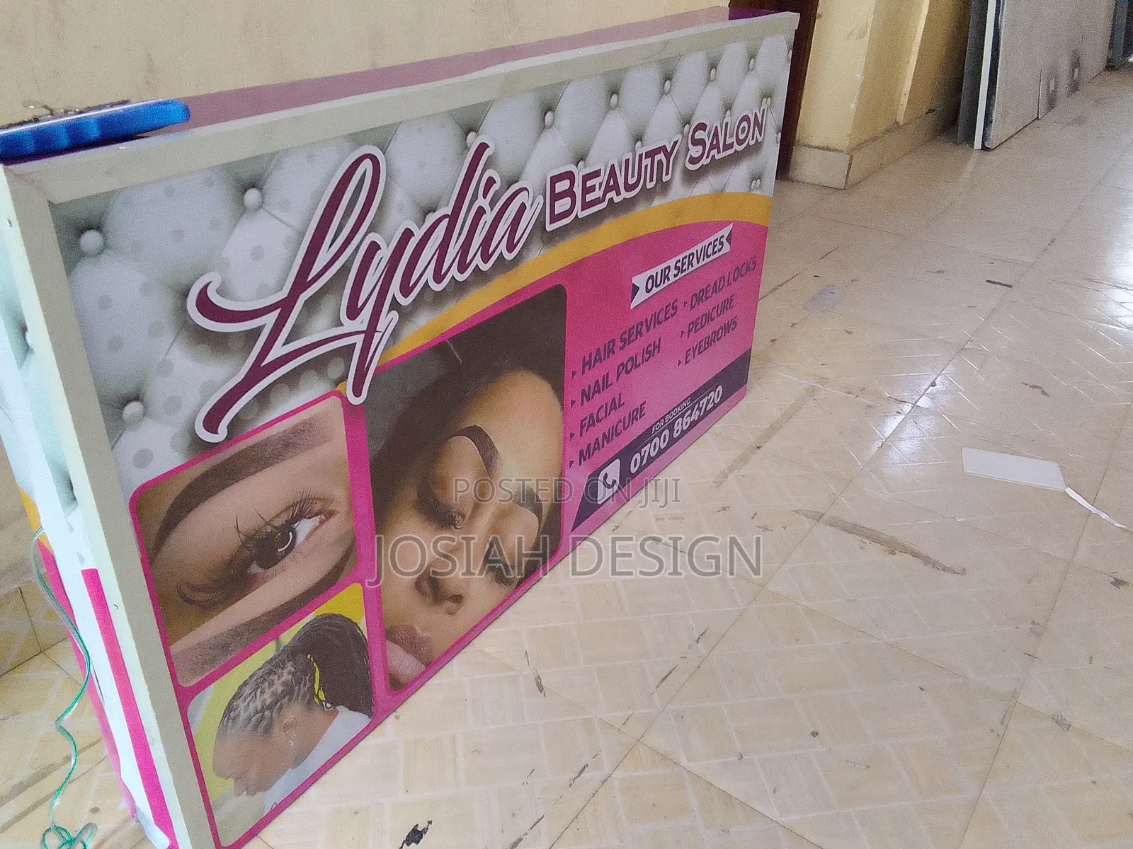 Mpesa Signage | Light Box Banner Mounting