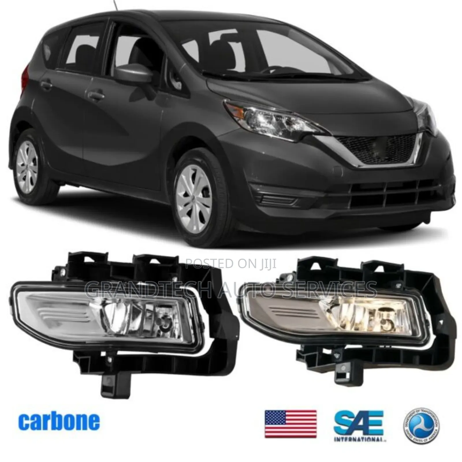 Nissan Versa Note 2017 Foglights