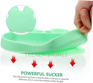Green Silicone Stickie Plate