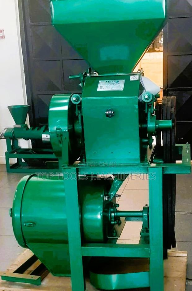 Small Roller Mill 5hp Motor Complete - main view