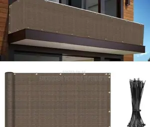 Brown Privacy Balcony Shield