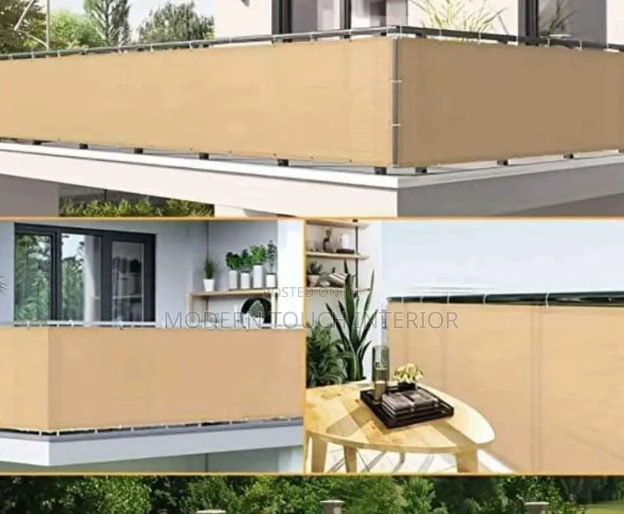 Sandstone Balcony Privacy Shield