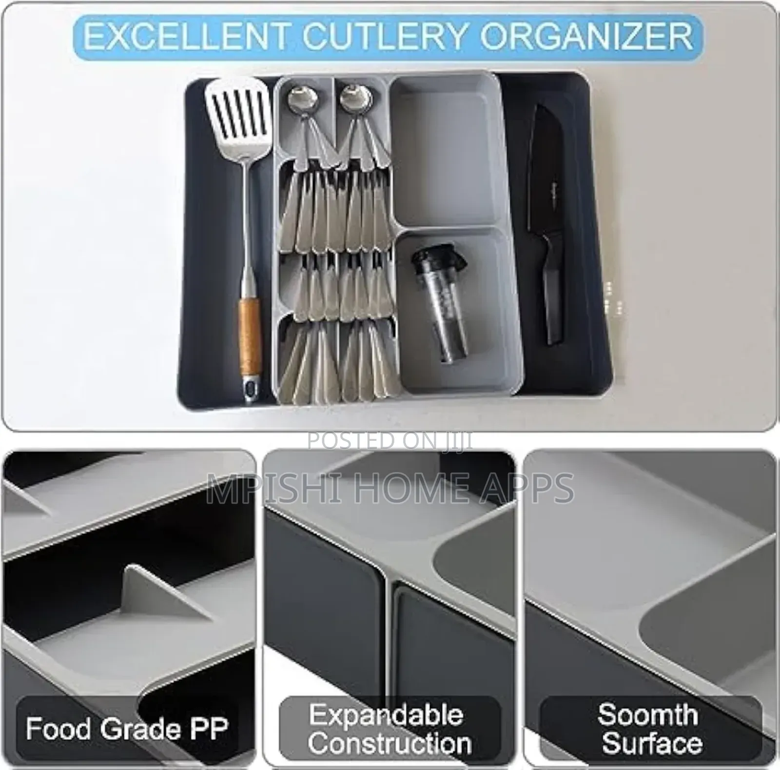 Expandable Cutlery/Gadgets Drawer Organizer