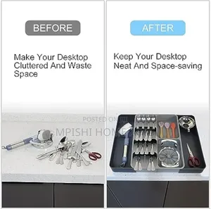 Expandable Cutlery/Gadgets Drawer Organizer