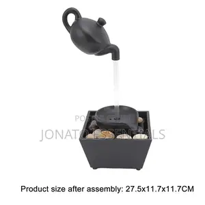 Tabletop Floating Teapot Water Fountain or Waterfall